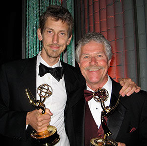 two Emmy awards for Outstanding Achievement in Documentary and Outstanding Graphics and Animation in a Program. Animation by Charlie Canfield.